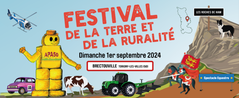 La FDSEA de la Manche sera présente au Festival de la Terre et de la Ruralité.